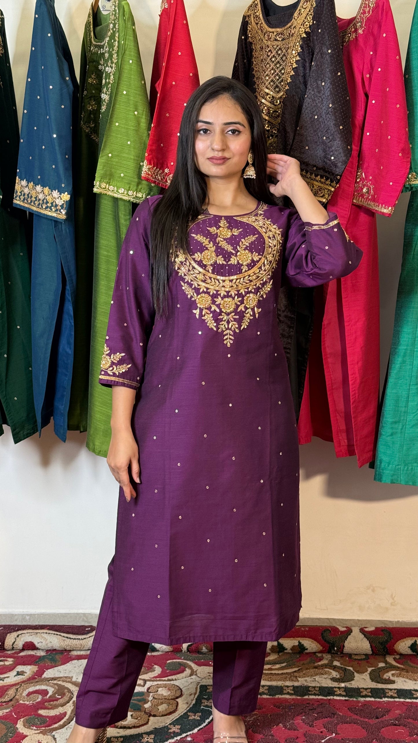 Elina Petal Kurta Set