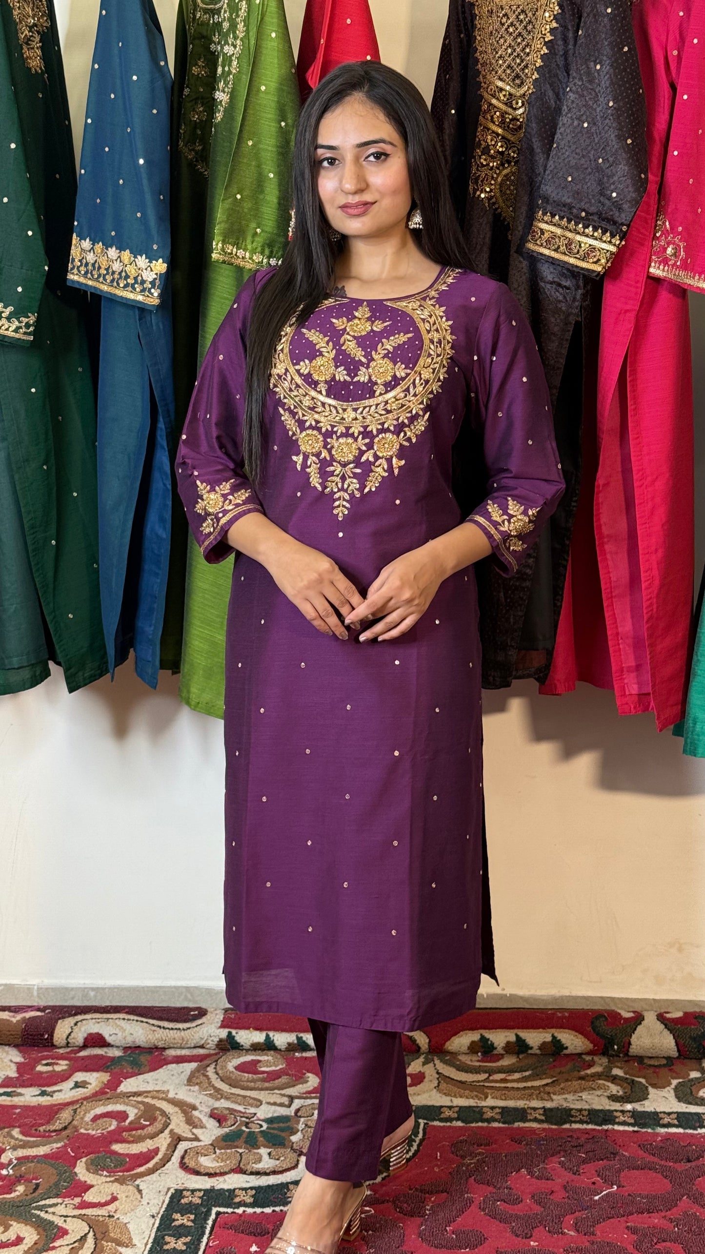 Elina Petal Kurta Set