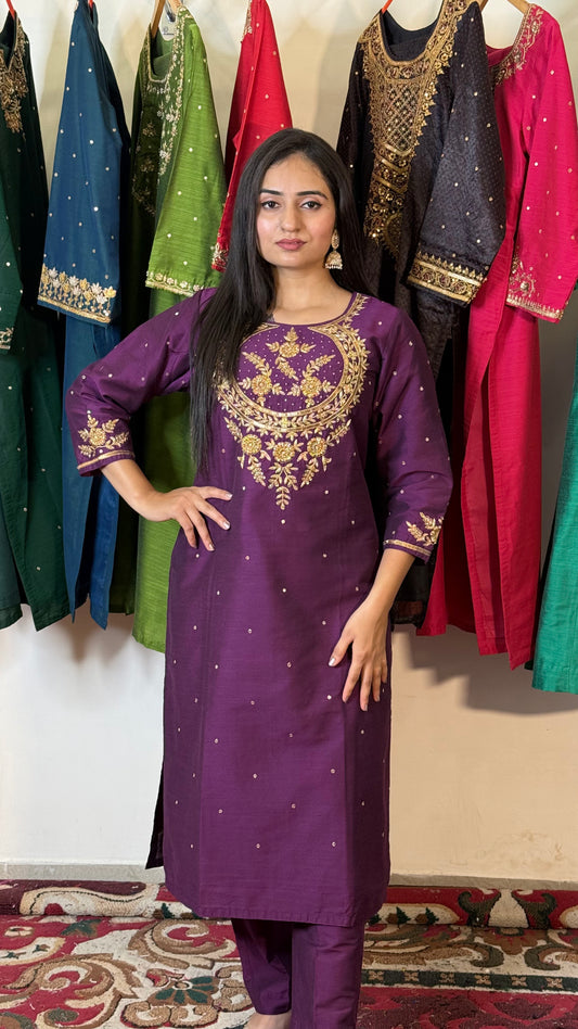Elina Petal Kurta Set