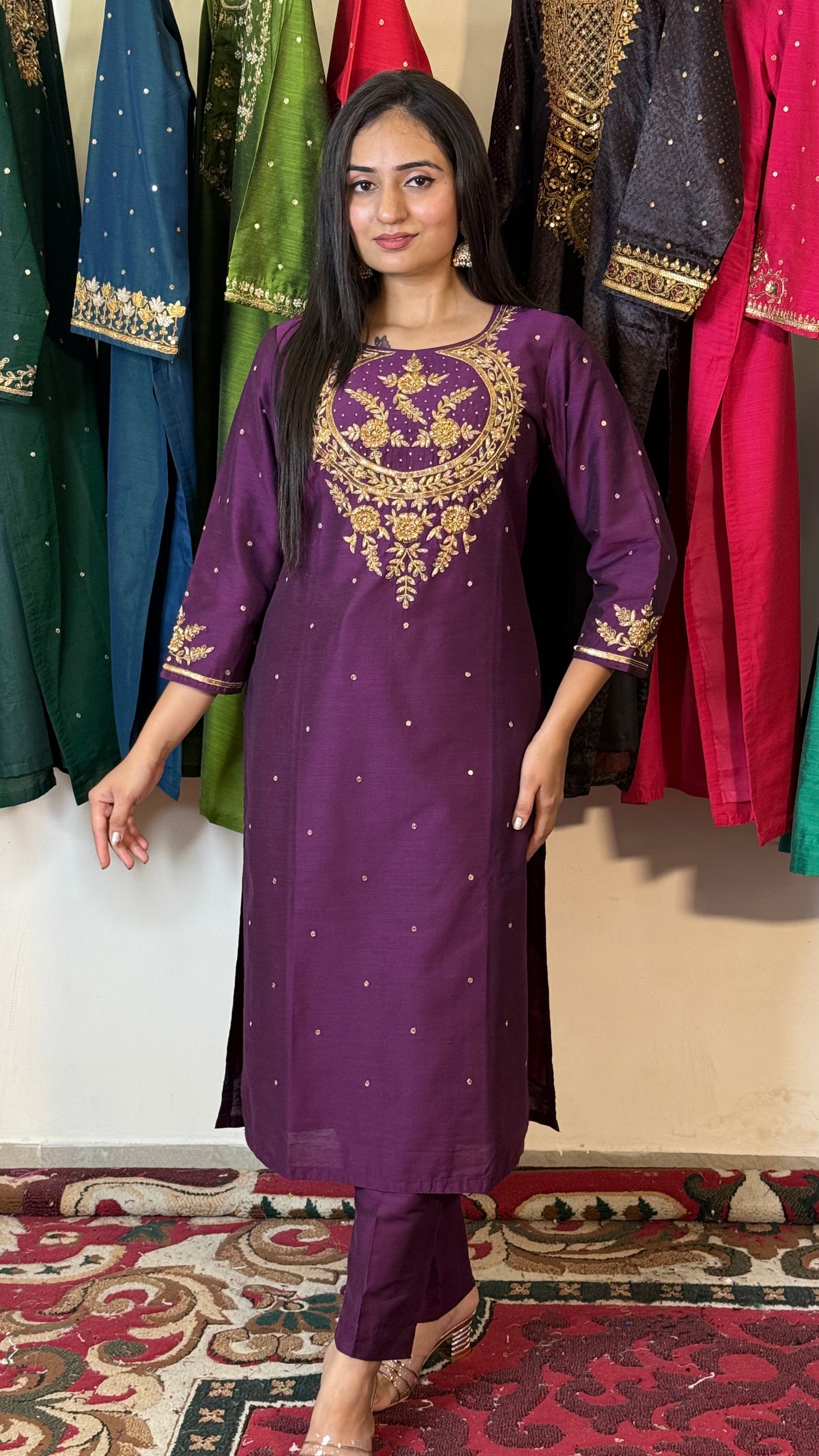 Elina Petal Kurta Set