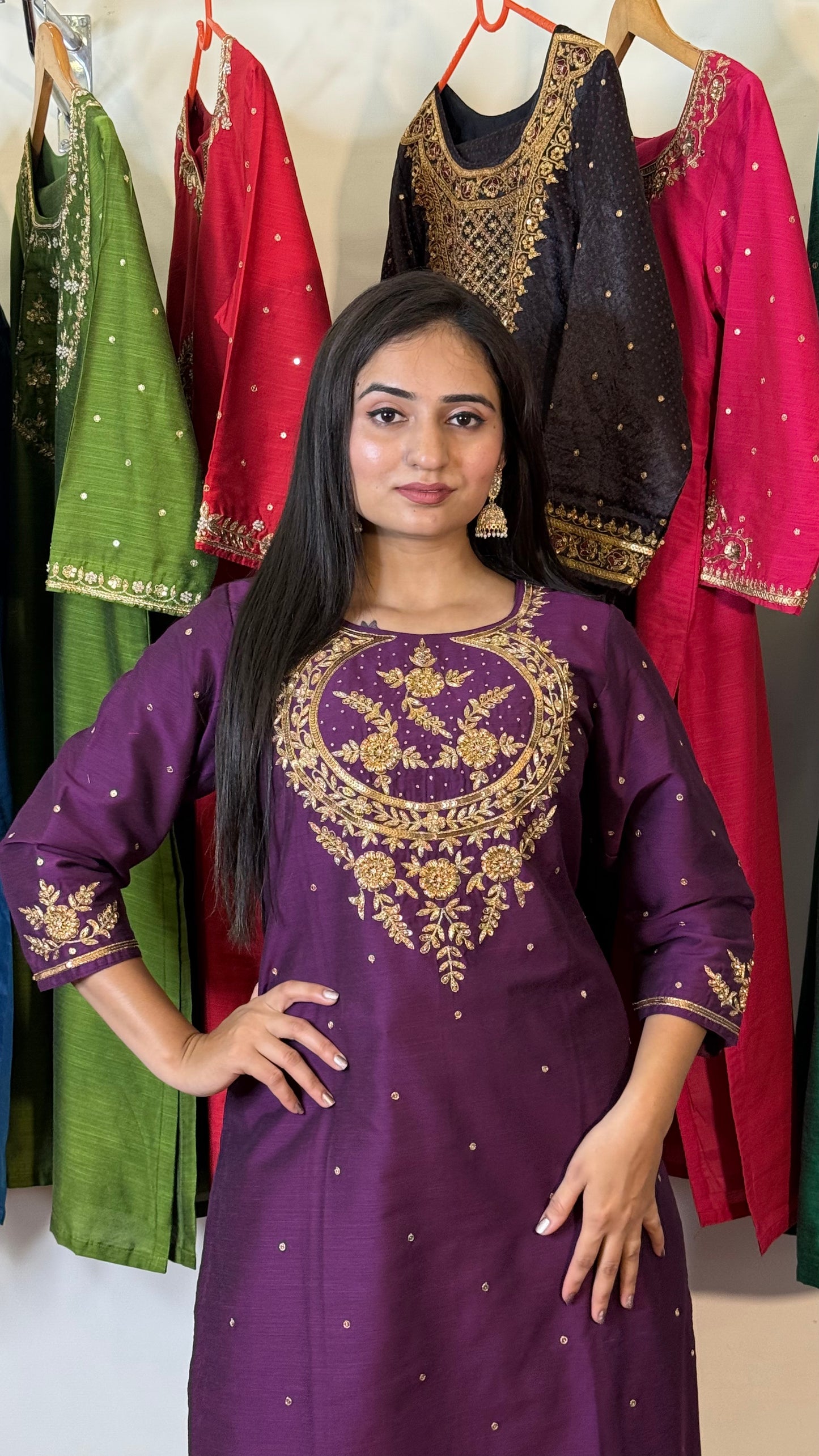 Elina Petal Kurta Set