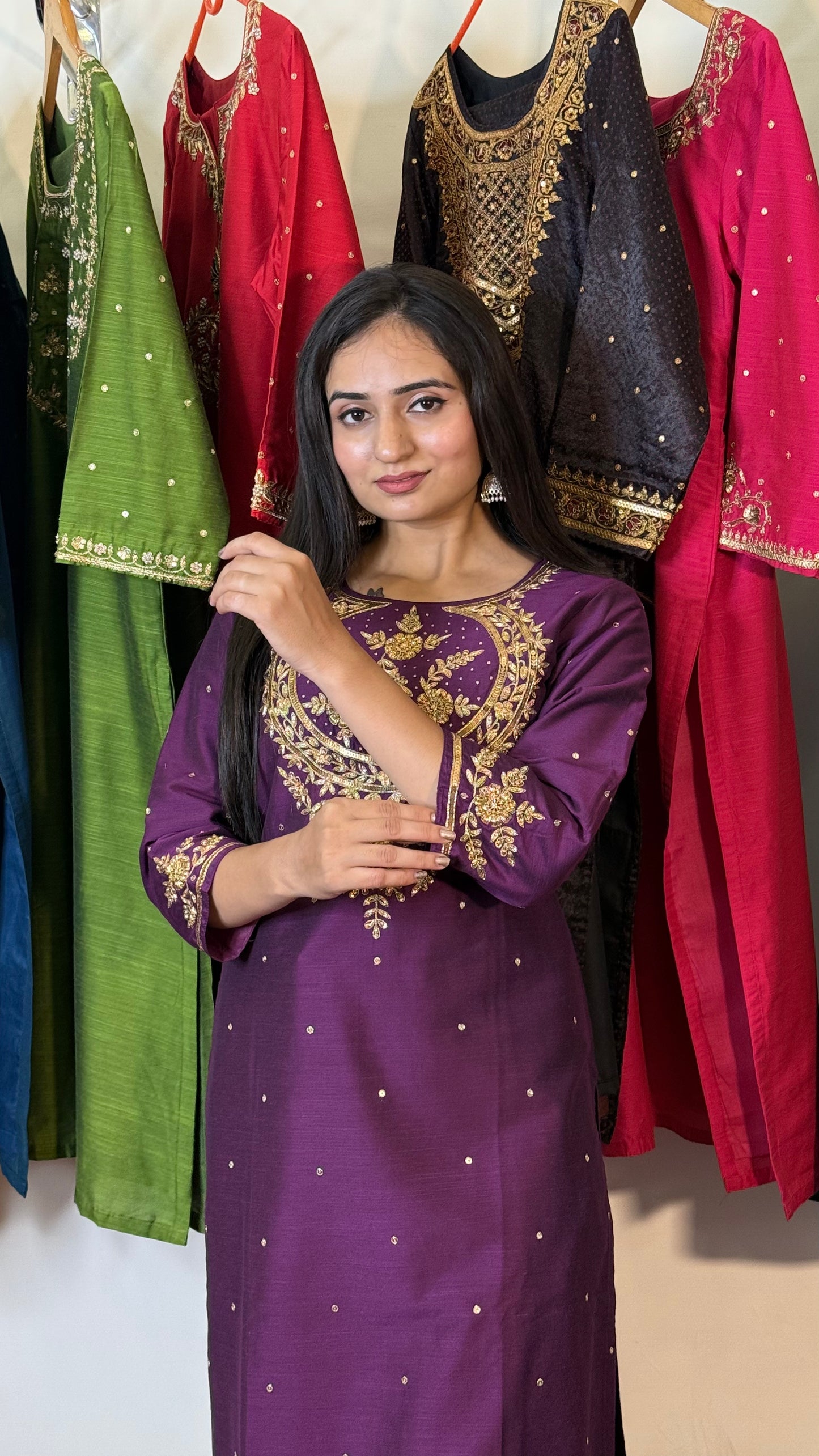 Elina Petal Kurta Set