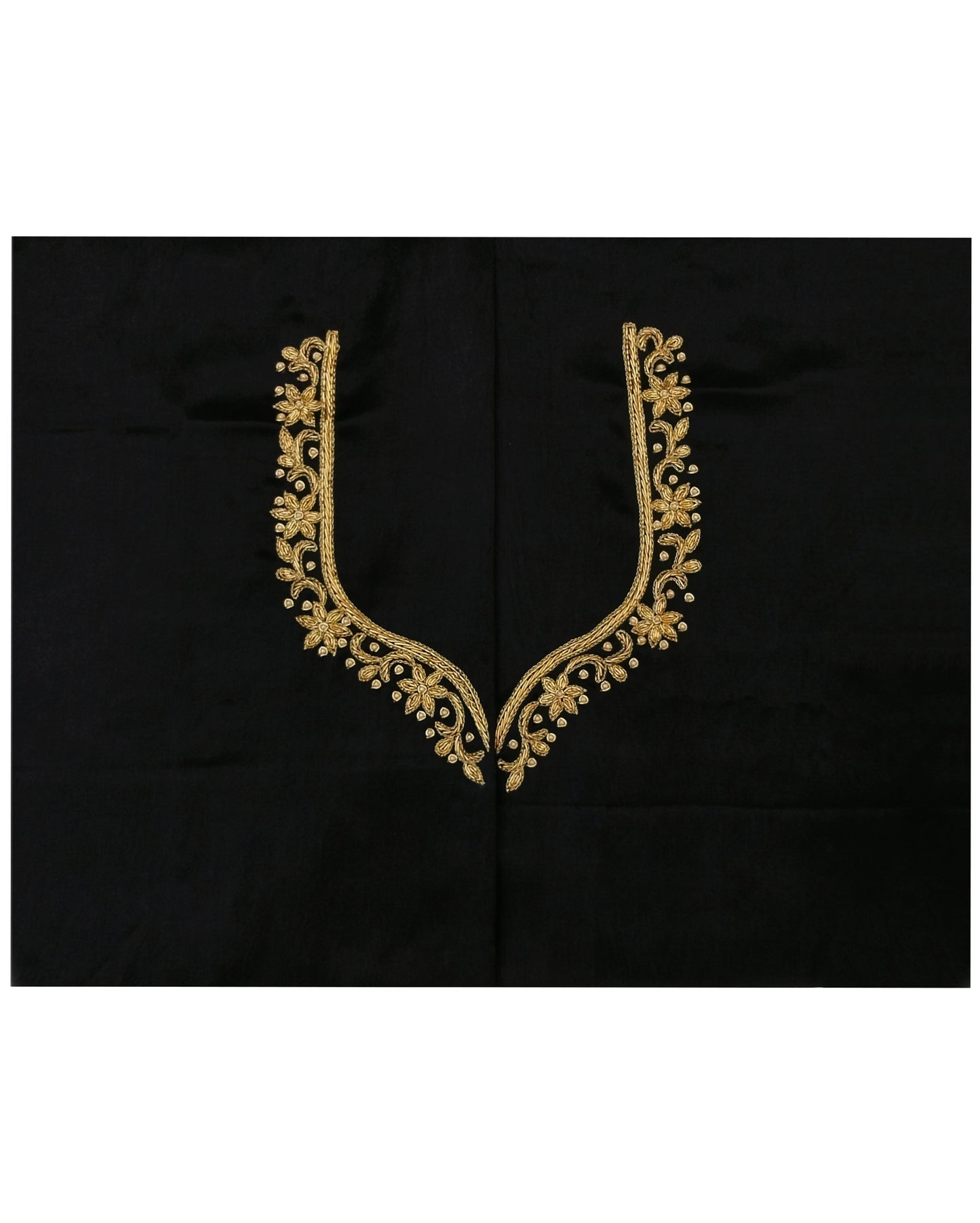 Handcrafted Zardozi Perfection blouse pis.