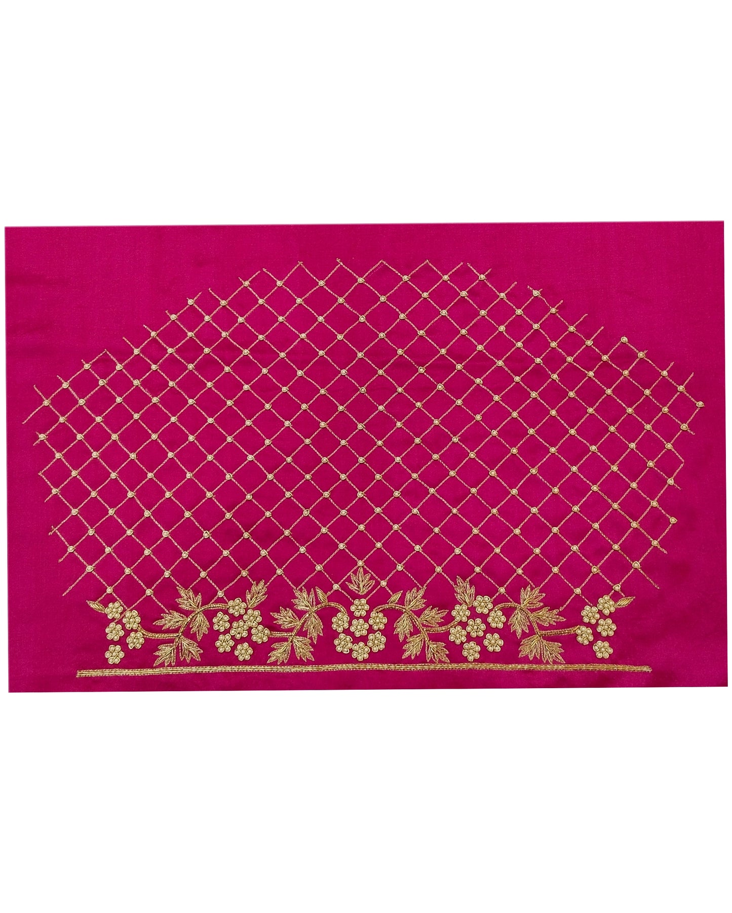 Riwaayat - Handcrafted Blouse Pieces (Pink)