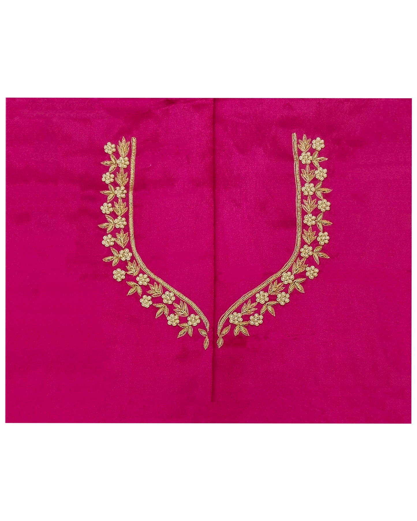 Riwaayat - Handcrafted Blouse Pieces (Pink)