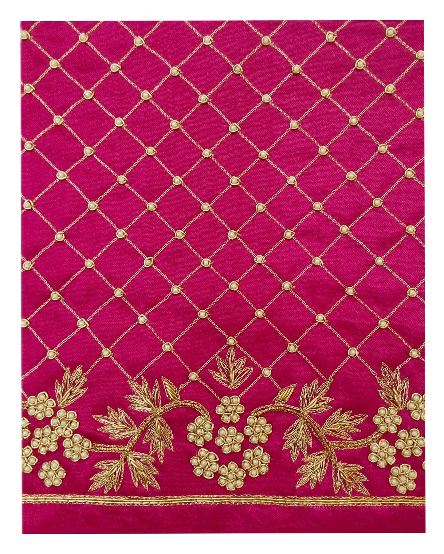 Riwaayat - Handcrafted Blouse Pieces (Pink)