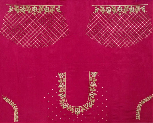 Riwaayat - Handcrafted Blouse Pieces (Pink)