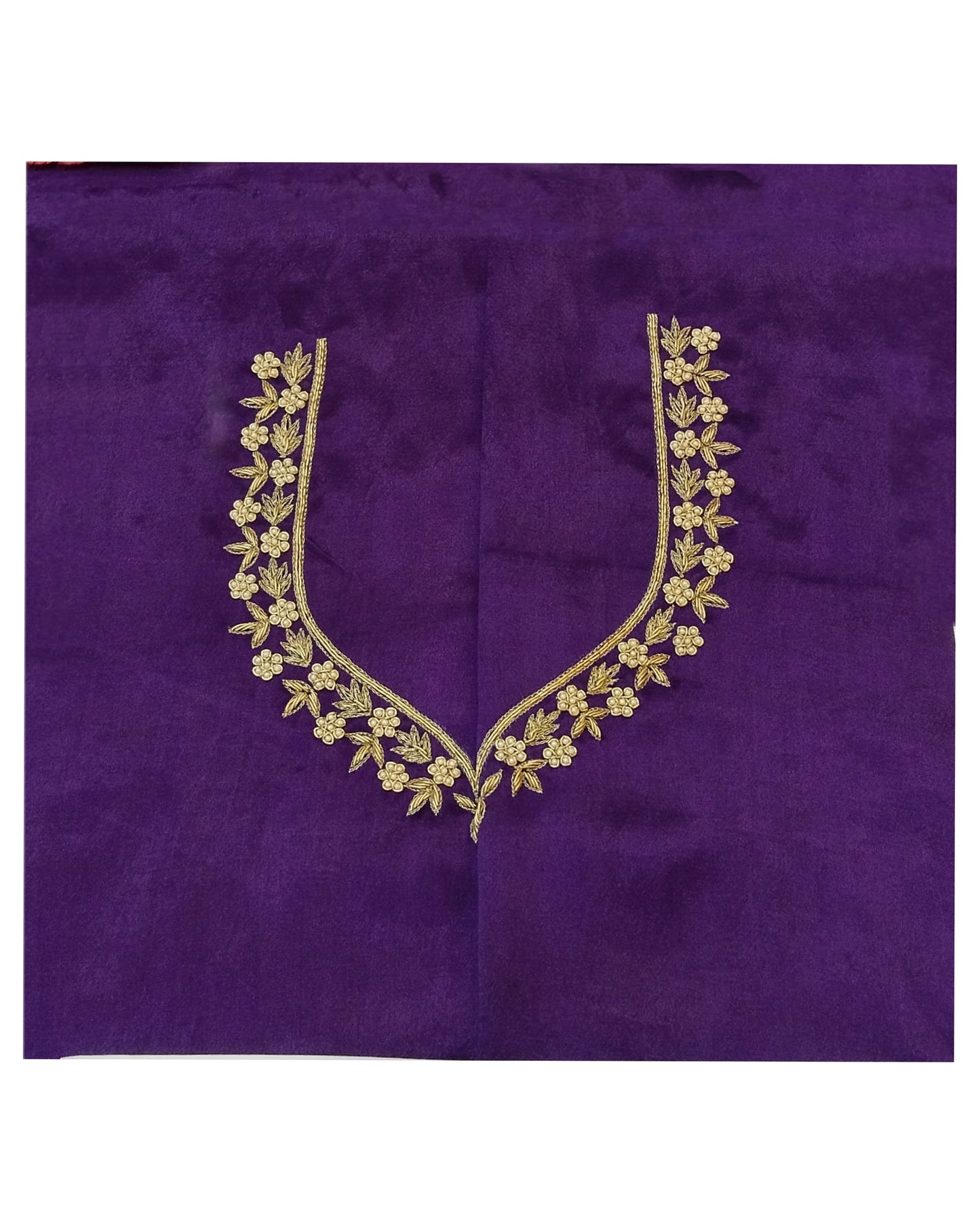 Riwaayat - Handcrafted Blouse Pieces (Purple)