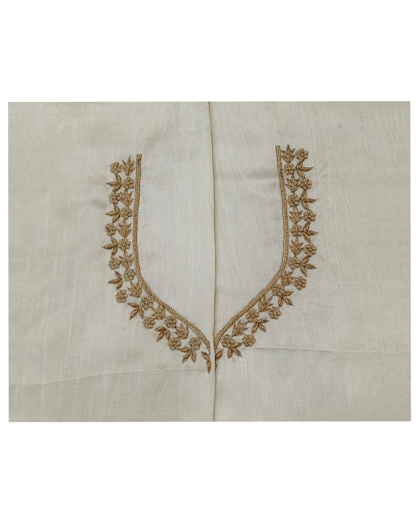 Riwaayat - Handcrafted Blouse Pieces (White)