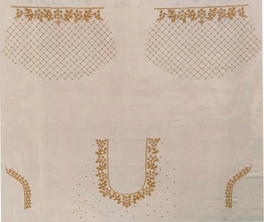 Riwaayat - Handcrafted Blouse Pieces (White)