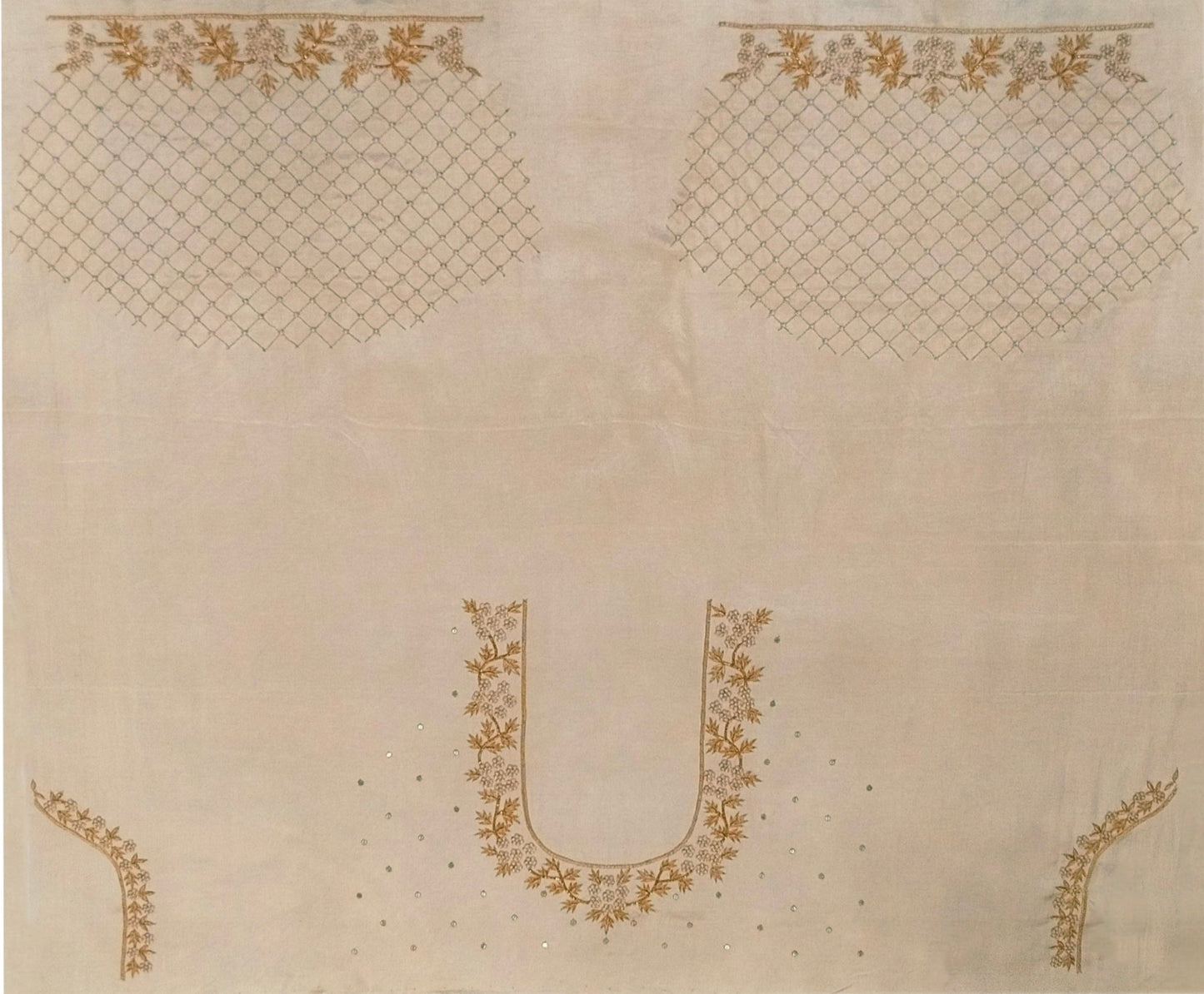 Riwaayat - Handcrafted Blouse Pieces (Off White)