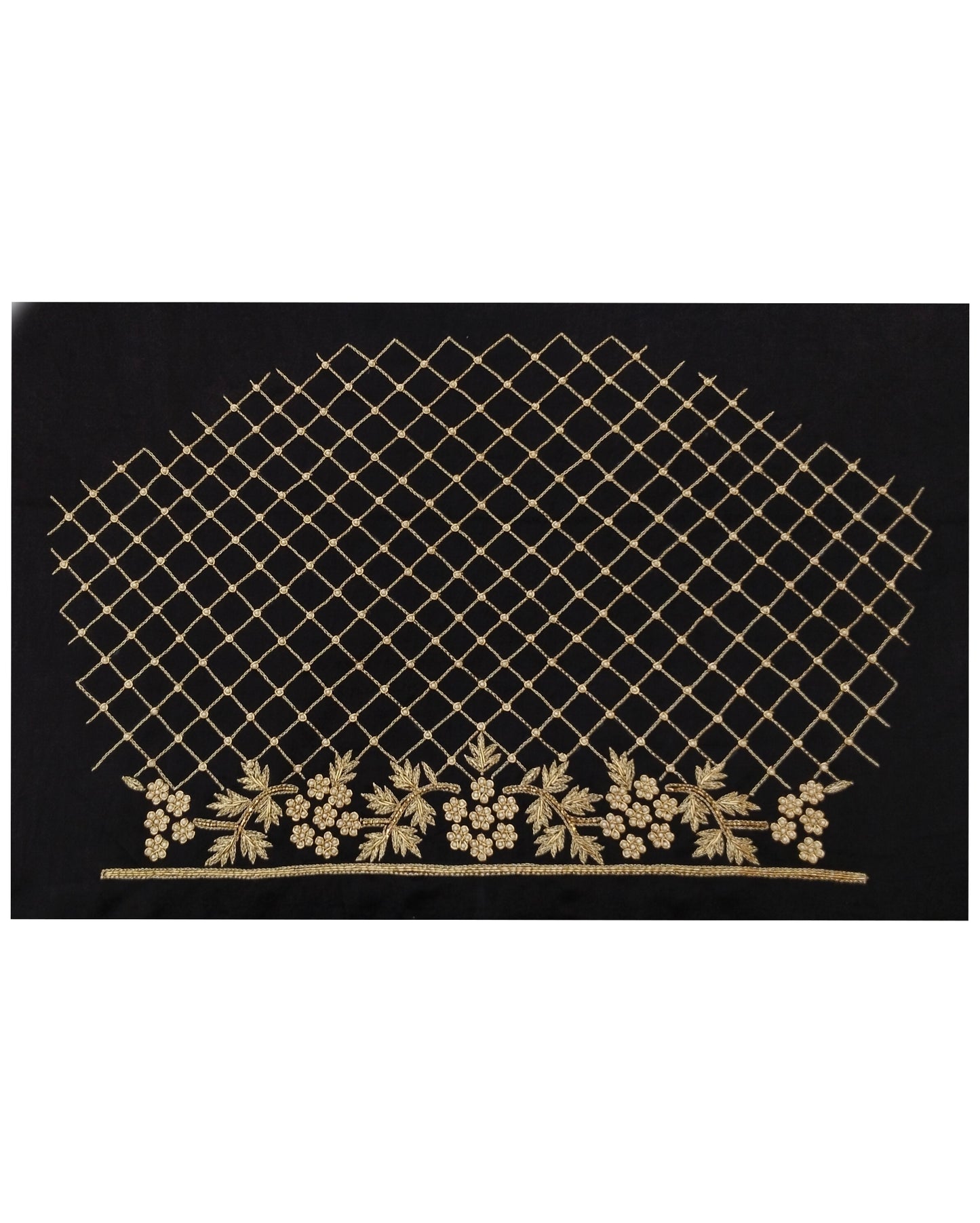 Riwaayat - Handcrafted Blouse Pieces (Black)