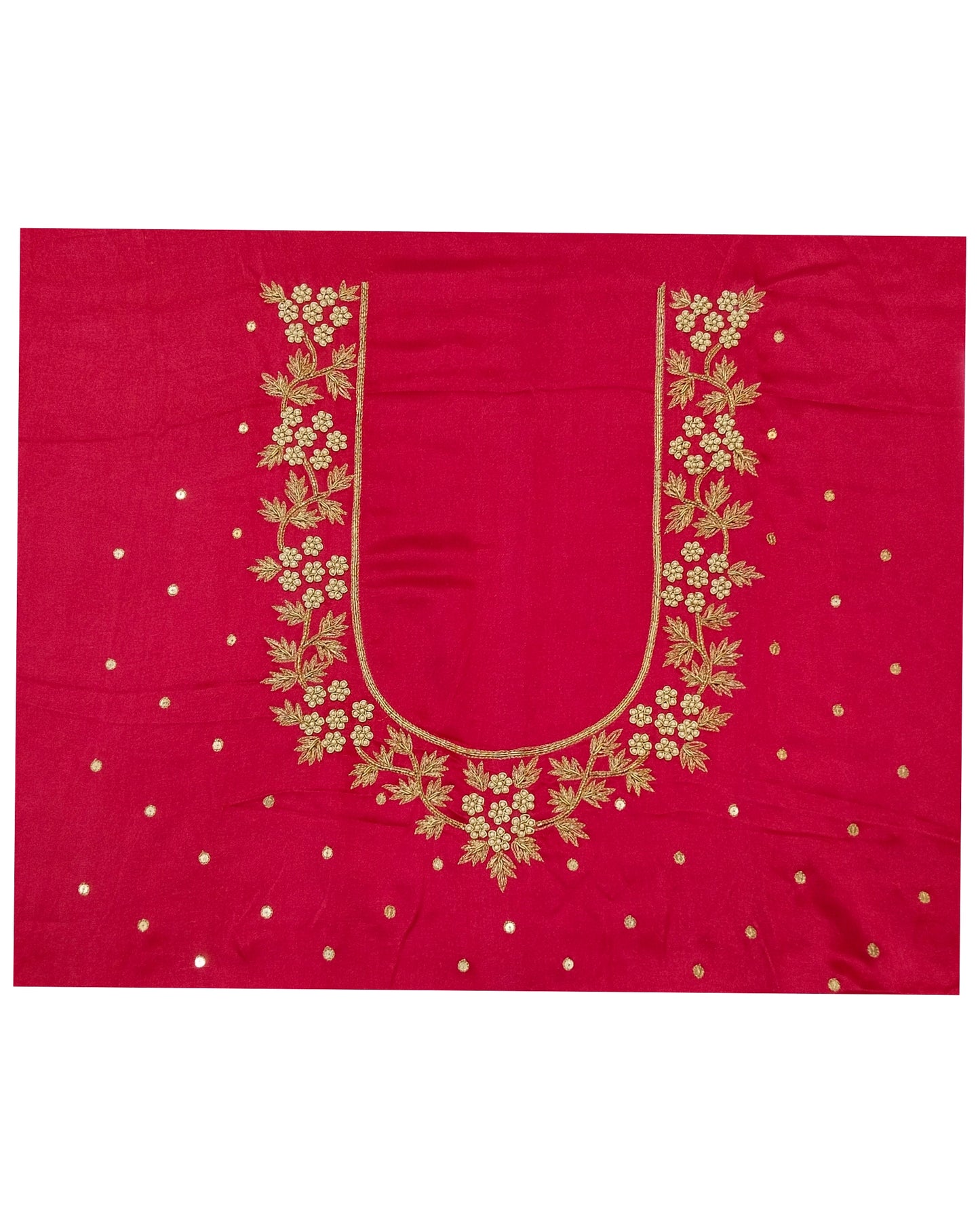 Riwaayat - Handcrafted Blouse Pieces (Red)
