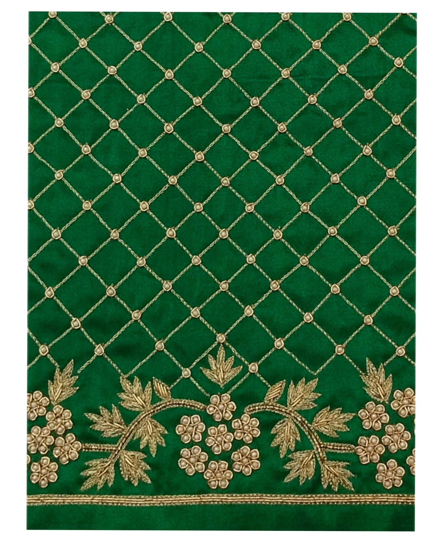 Riwaayat - Handcrafted Blouse Pieces (Green)