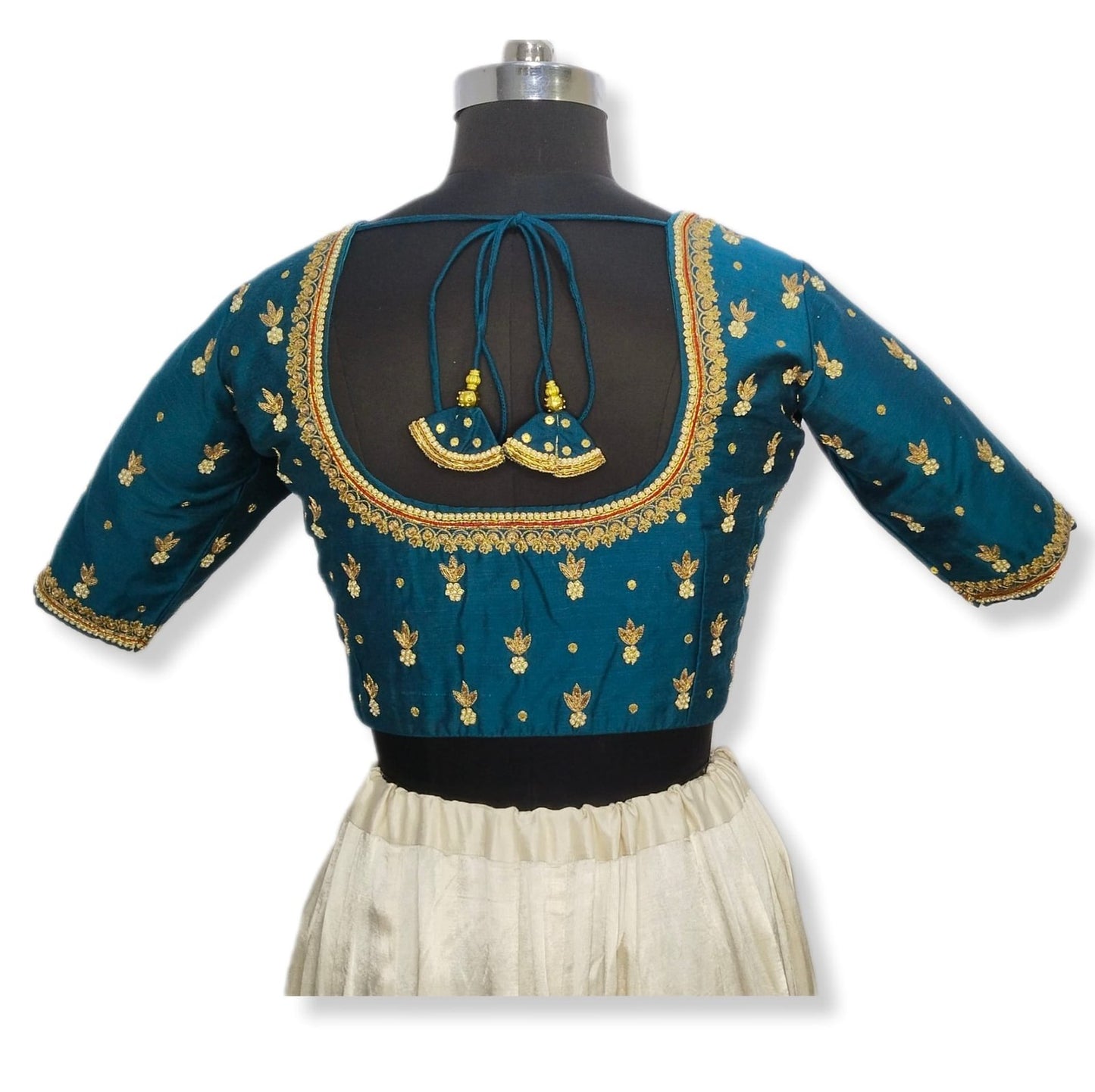 Delicate Zardozi Work Designer Blouse