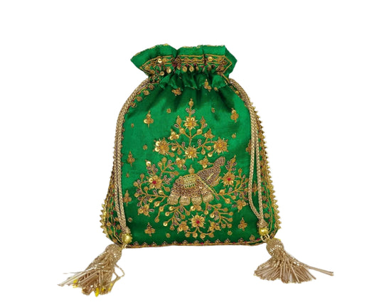Elephent Marodi Work Potli Purse