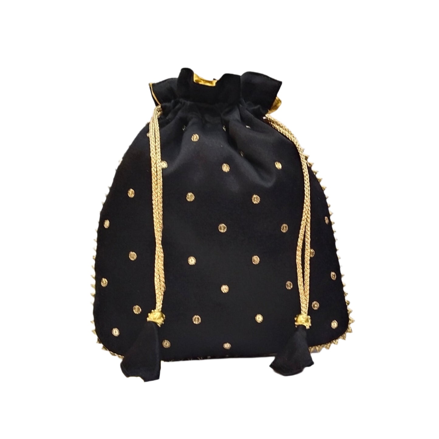 Designer potli batwa (Black)
