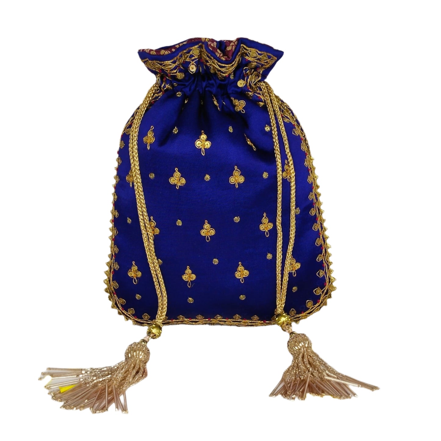 Elephent Marodi Work Potli Batwa (Royal Blue)
