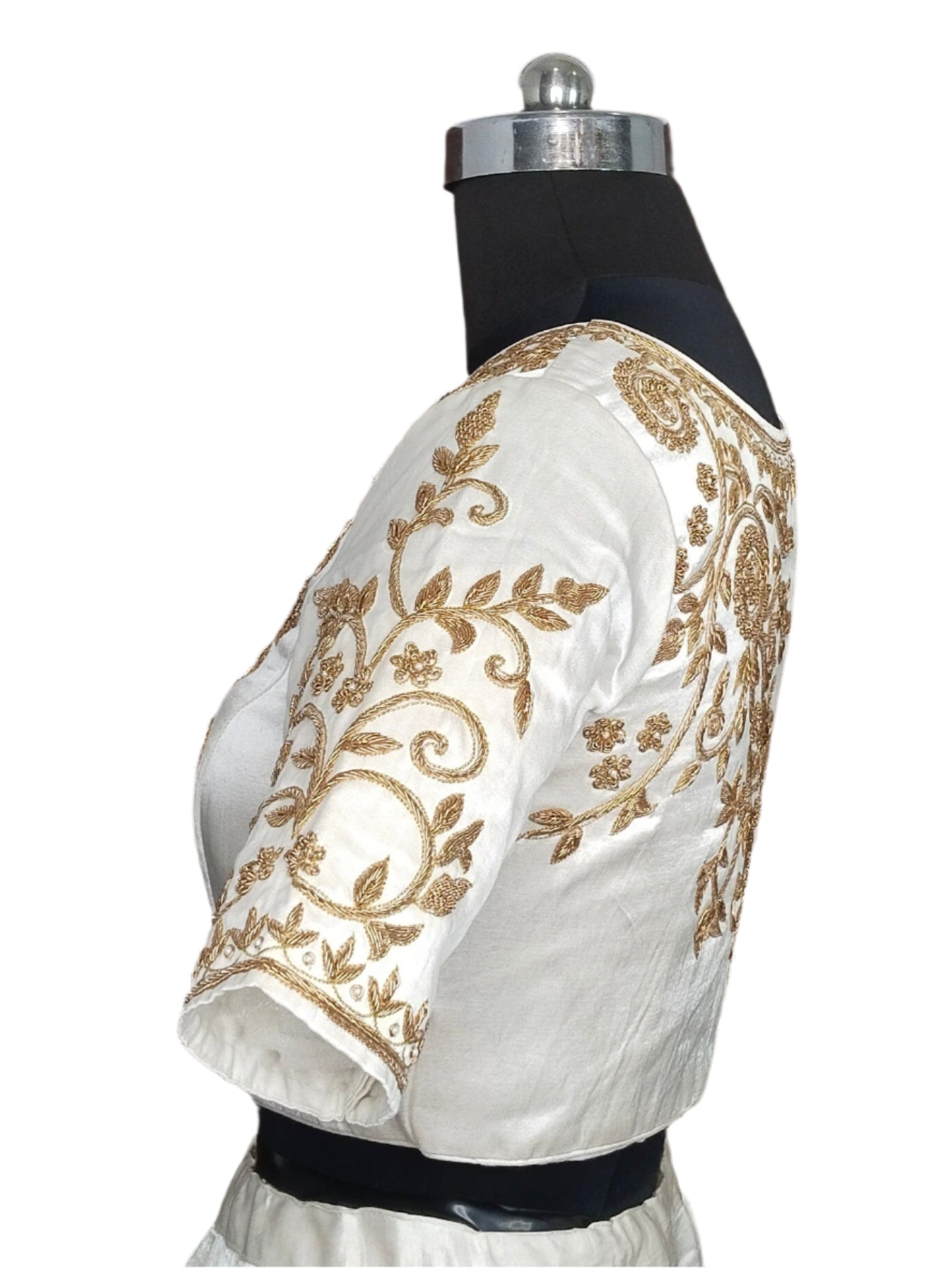 Royal Bloom Zardozi designer Blouse