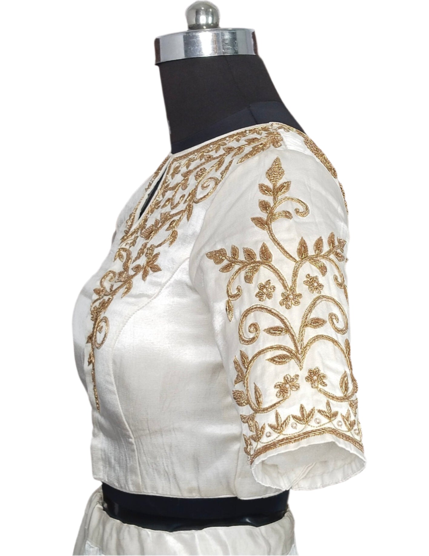 Royal Bloom Zardozi designer Blouse