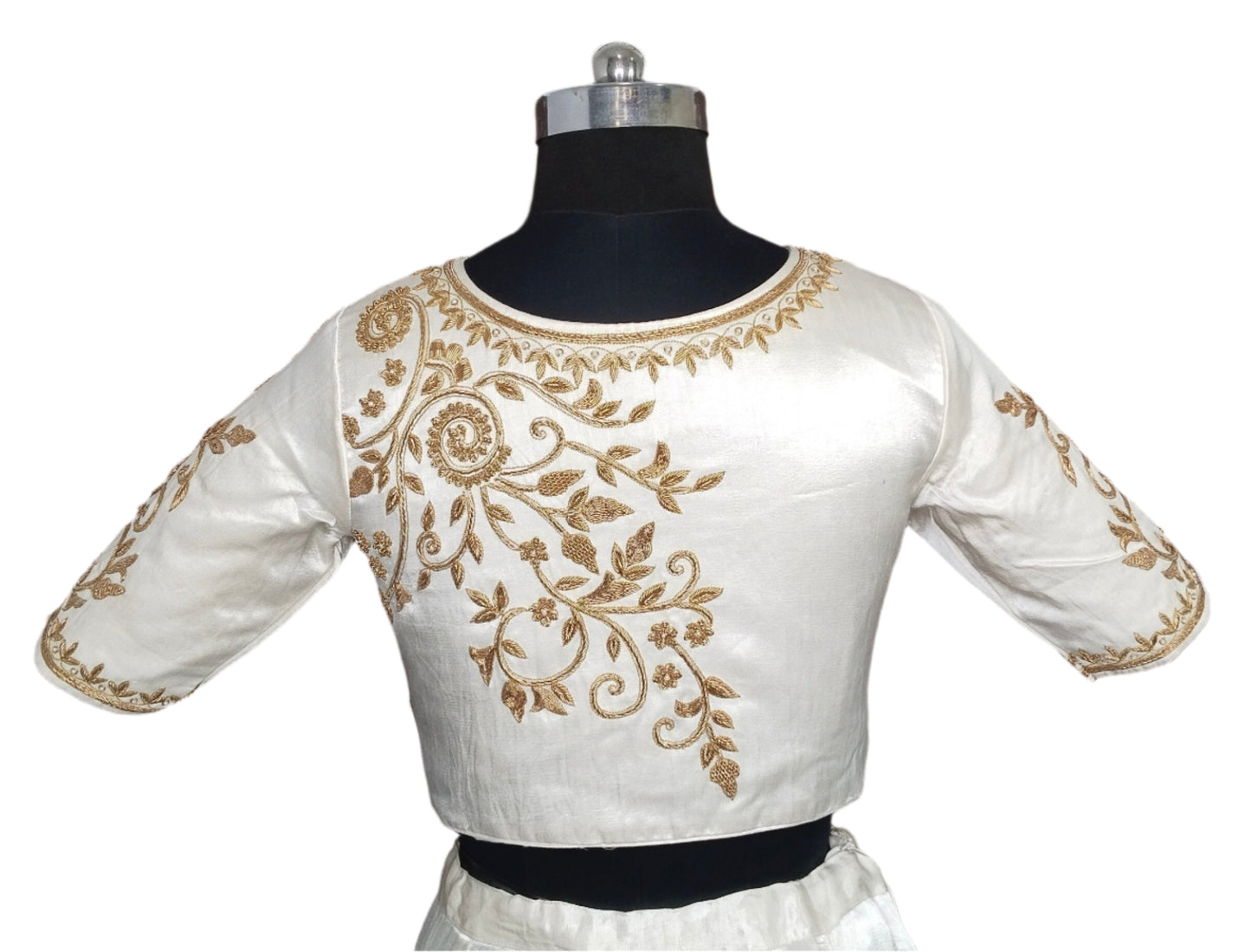 Royal Bloom Zardozi designer Blouse