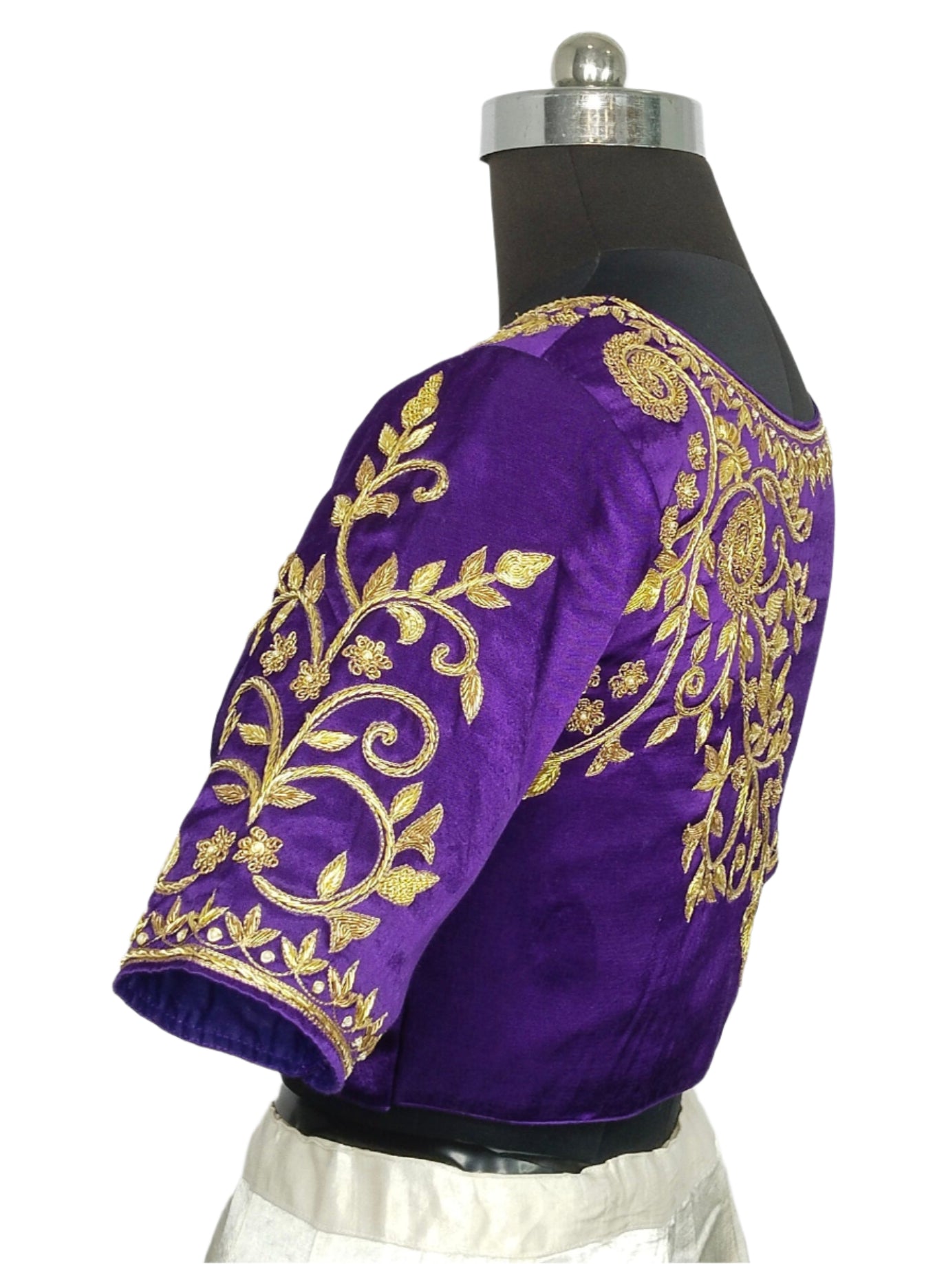 Royal Bloom Zardozi designer Blouse