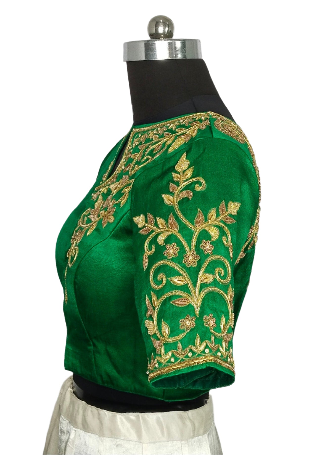 Royal Bloom Zardozi designer Blouse