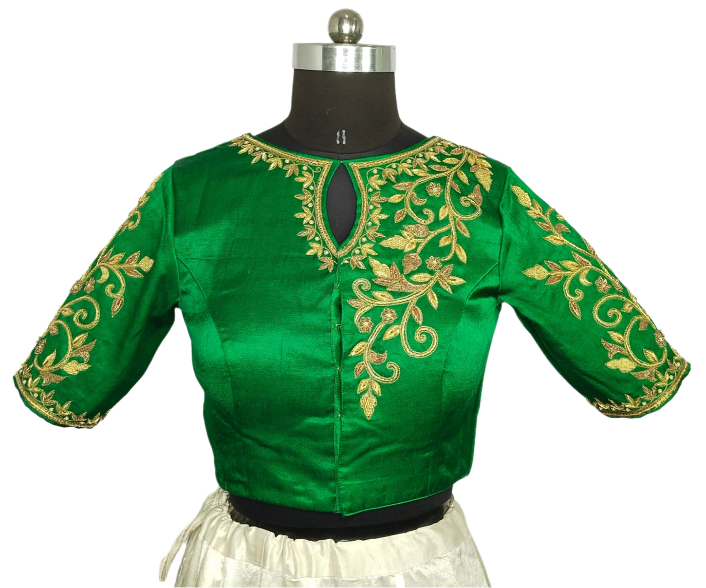 Royal Bloom Zardozi designer Blouse