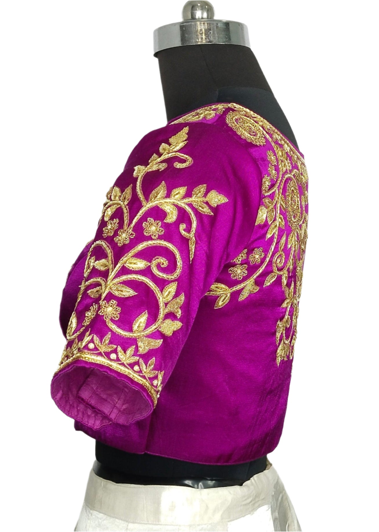 Royal Bloom Zardozi designer Blouse