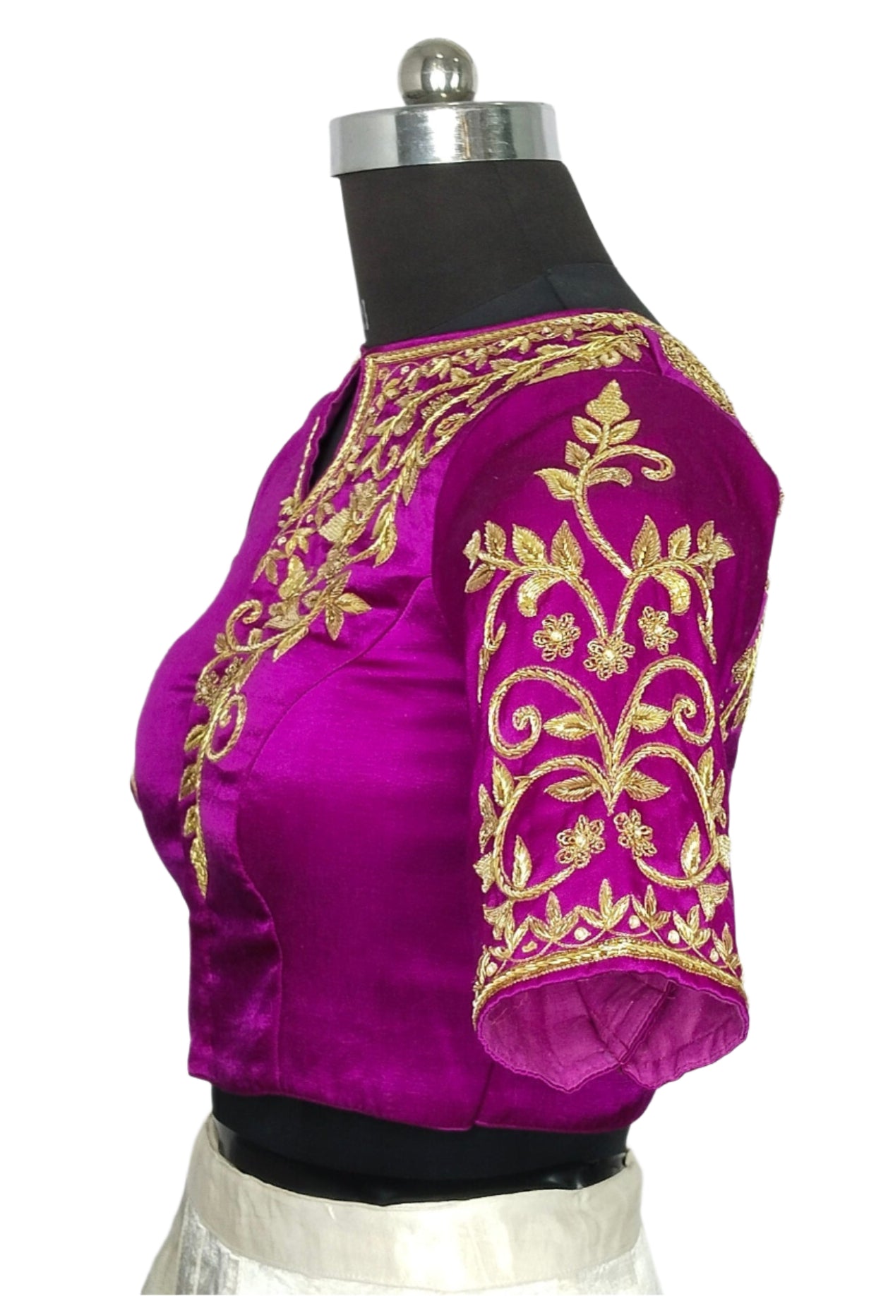 Royal Bloom Zardozi designer Blouse