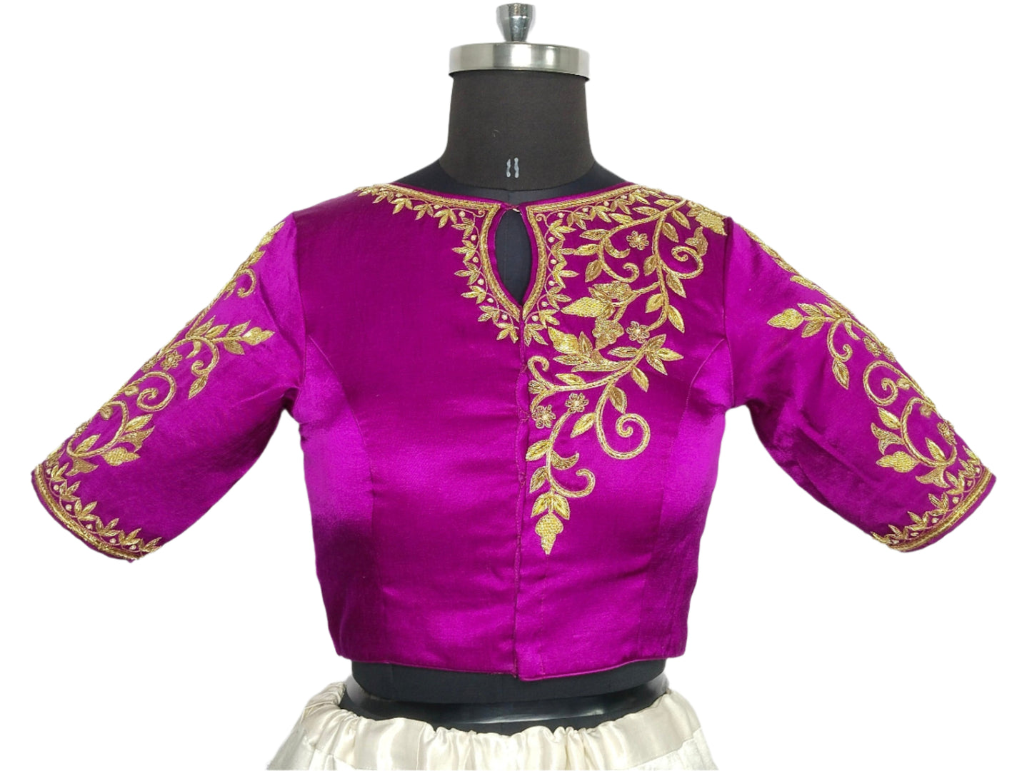 Royal Bloom Zardozi designer Blouse