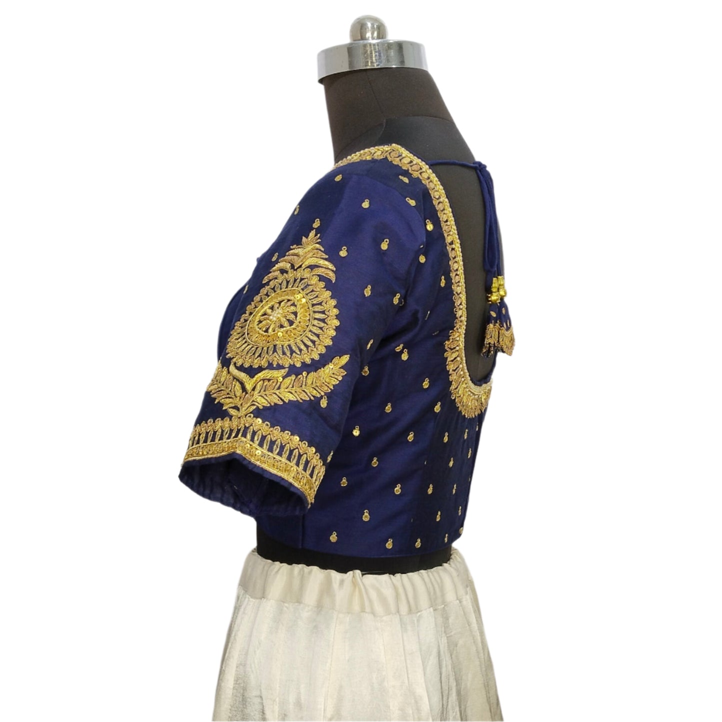 Zardozi Royal Blouse – Designer Festive Wear