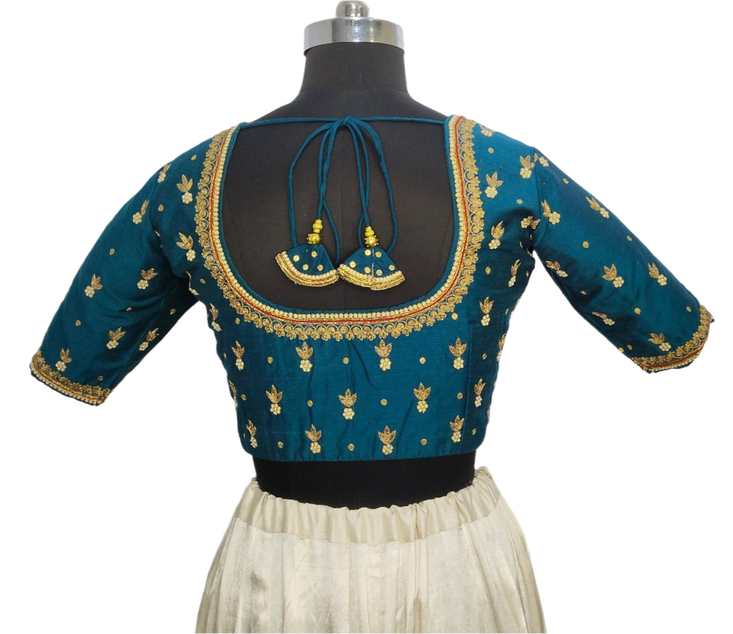 Delicate Zardozi Work Designer Blouse