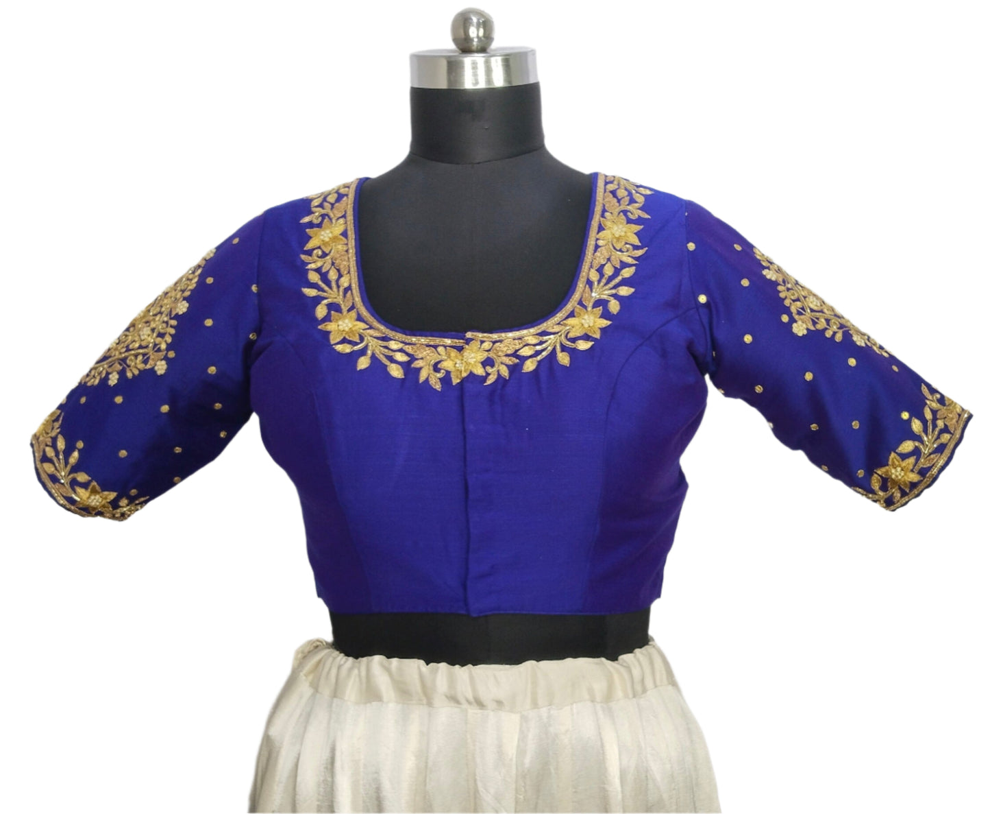 Queen's Blossom Zardozi Work Blouse