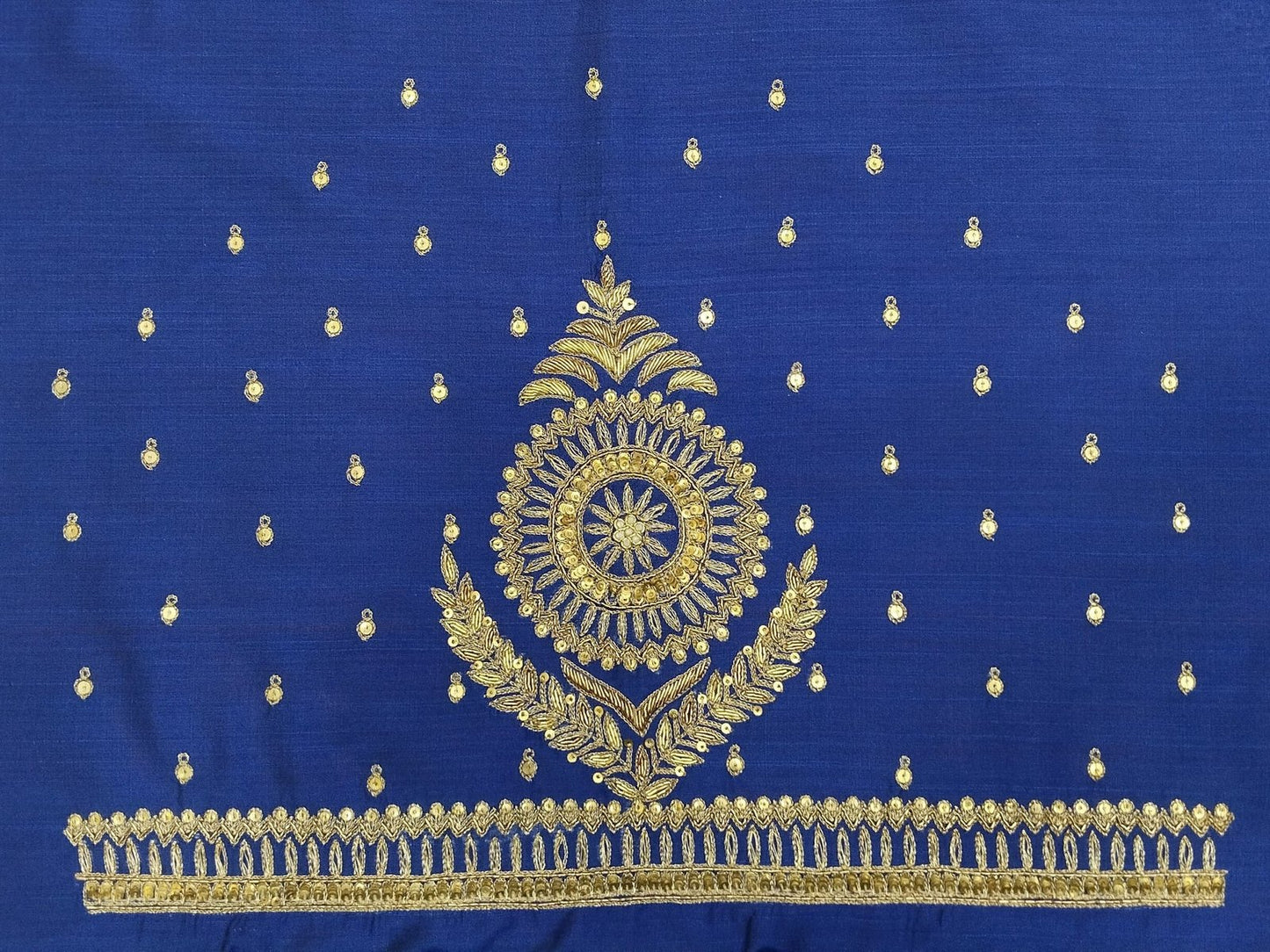 Classic Butta Zardozi Embroidery Piece