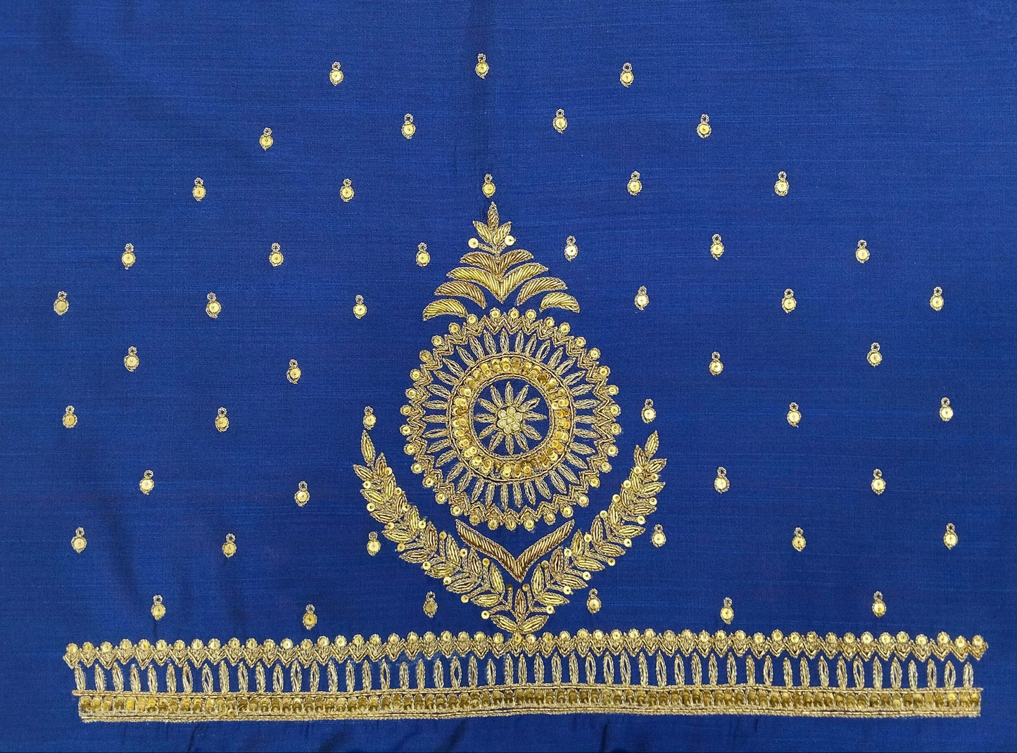 Classic Butta Zardozi Embroidery Piece