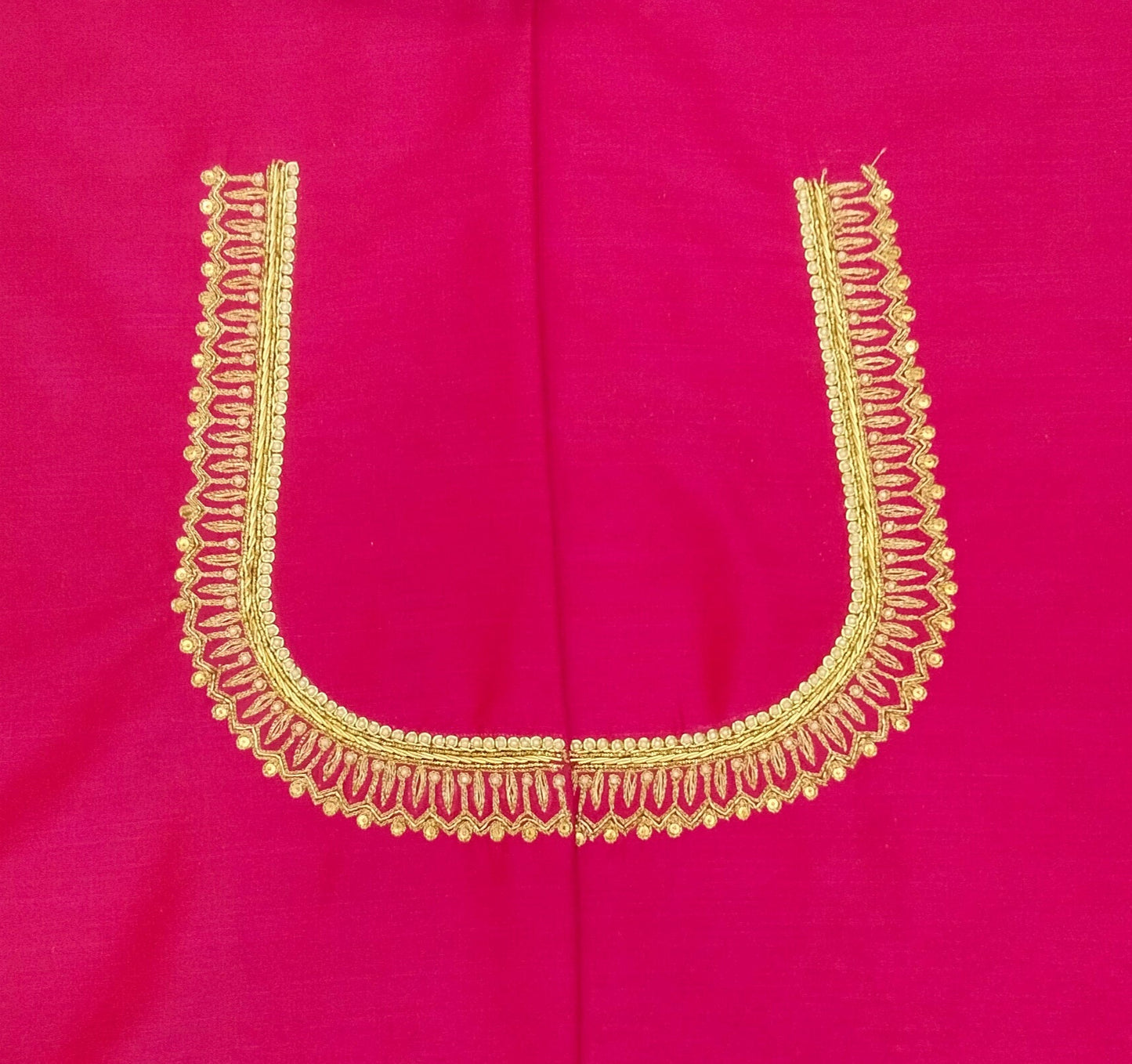 Classic Butta Zardozi Embroidery Piece (Pink)