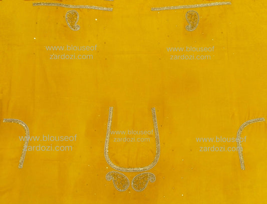 free Hand Zardozi Work Designer Blouse Pis.