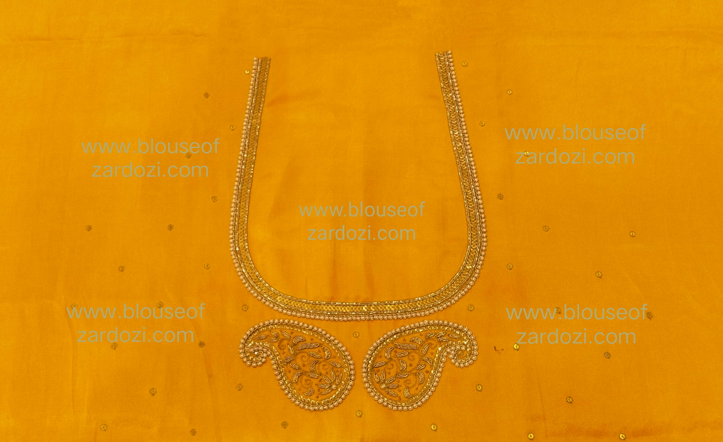 free Hand Zardozi Work Designer Blouse Pis.