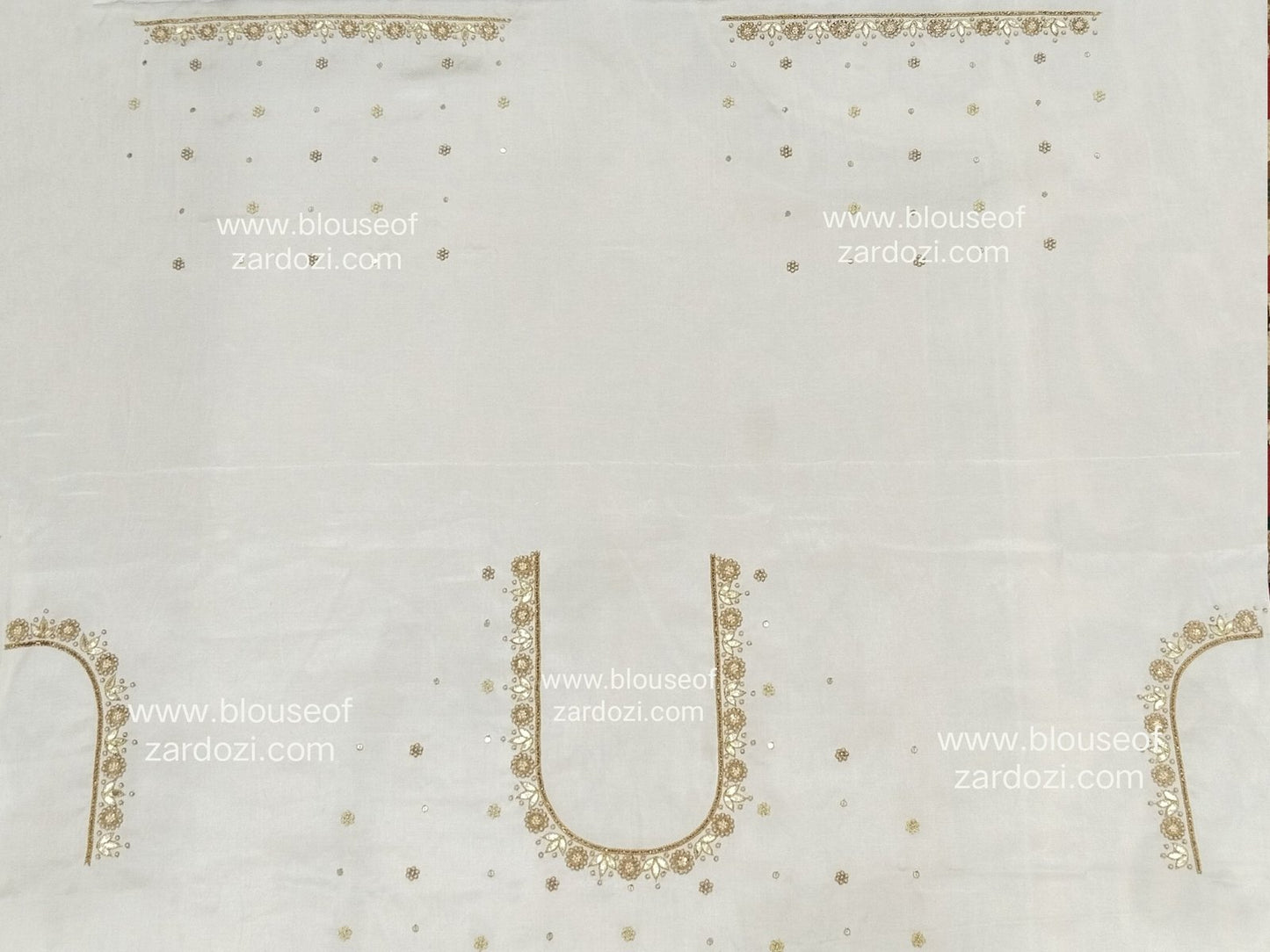 Gota Perl Zardozi Work Designer Blouse Pis