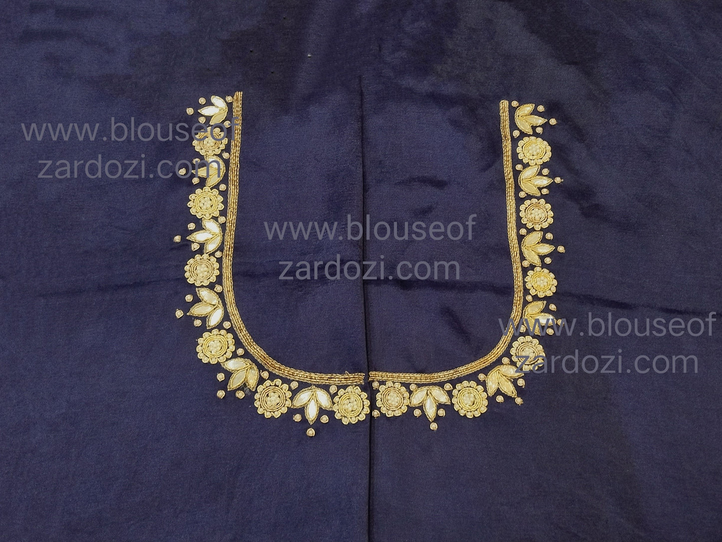 Gota Perl Zardozi Work Designer Blouse Pis