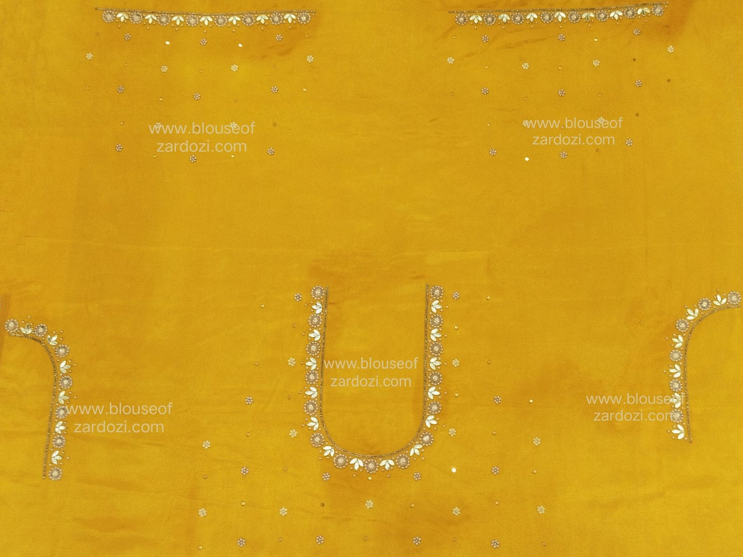 Gota Perl Zardozi Work Designer Blouse Pis