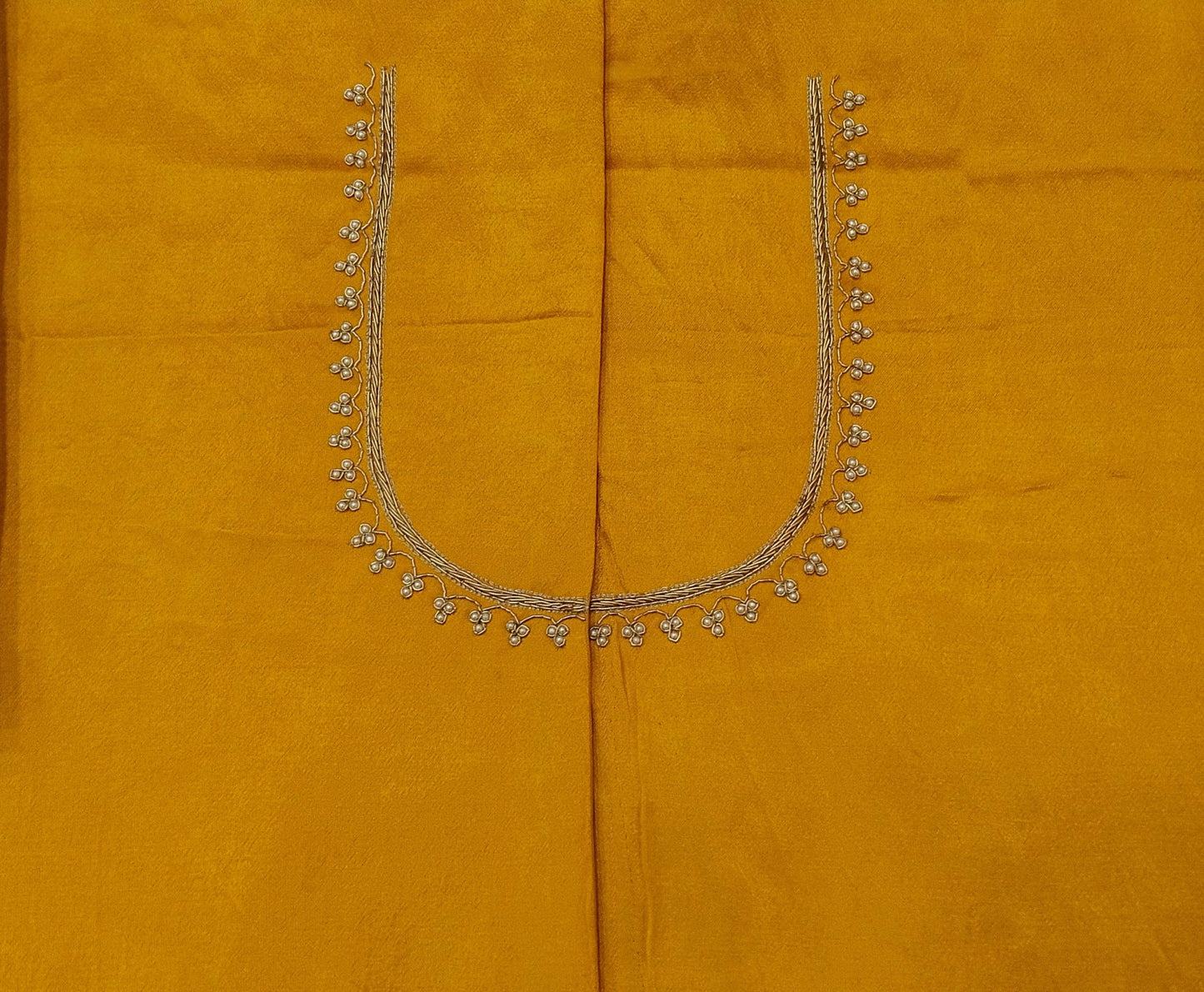 Zari Parrot Charm Blouse Piece