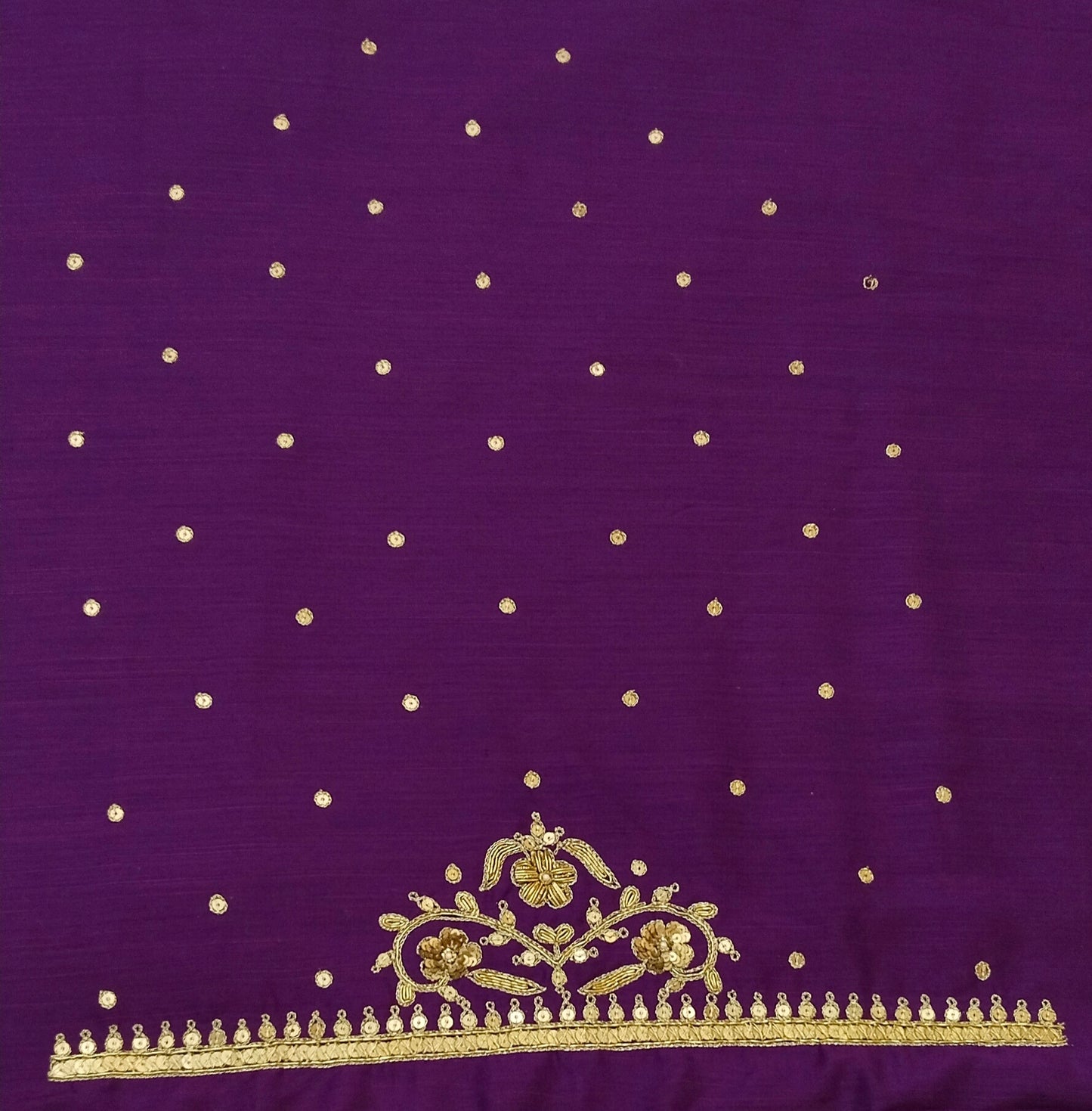 Baagh-e-Aabha Designer Kurta Set (Purple)