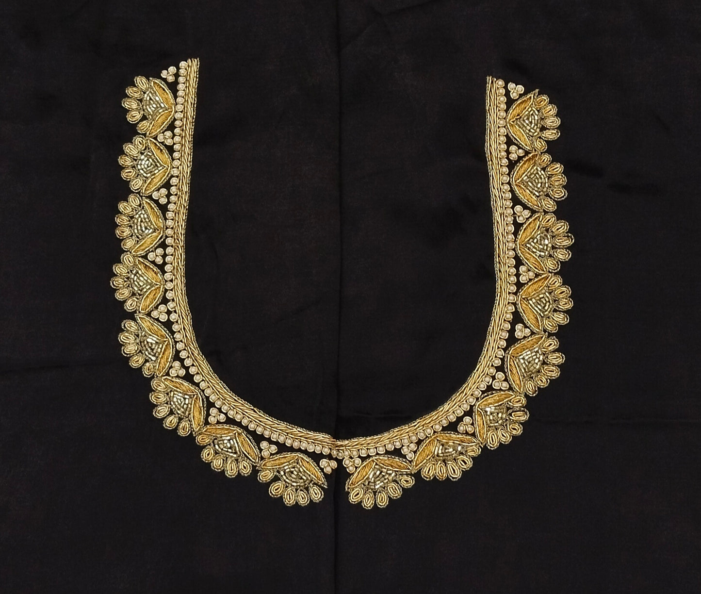 Glam Petal Elegance Blouse Piece