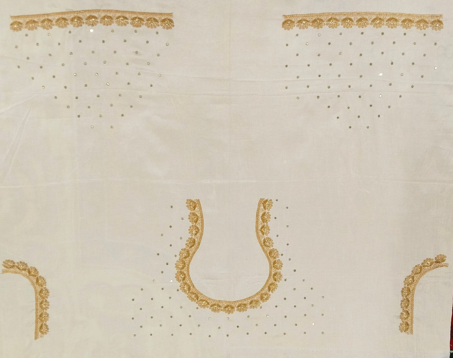 Glam Petal Elegance Blouse Piece