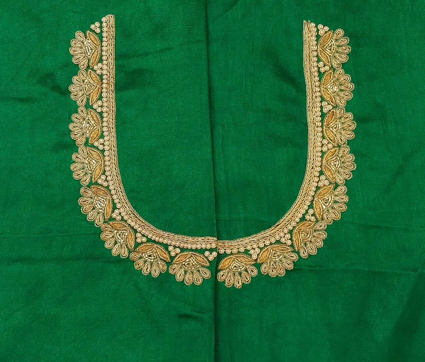 Glam Petal Elegance Blouse Piece