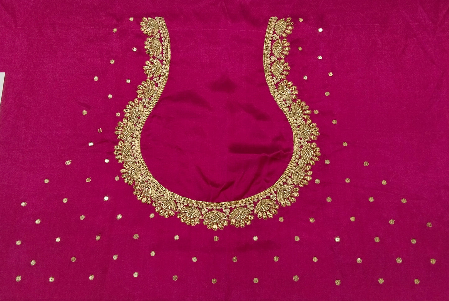 Glam Petal Elegance Blouse Piece