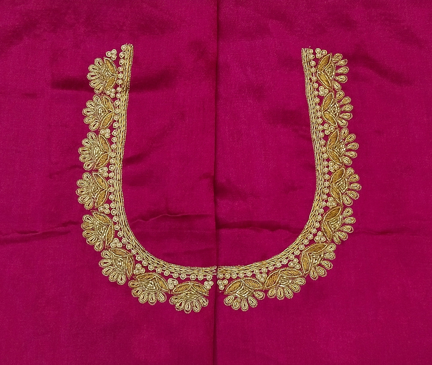 Glam Petal Elegance Blouse Piece