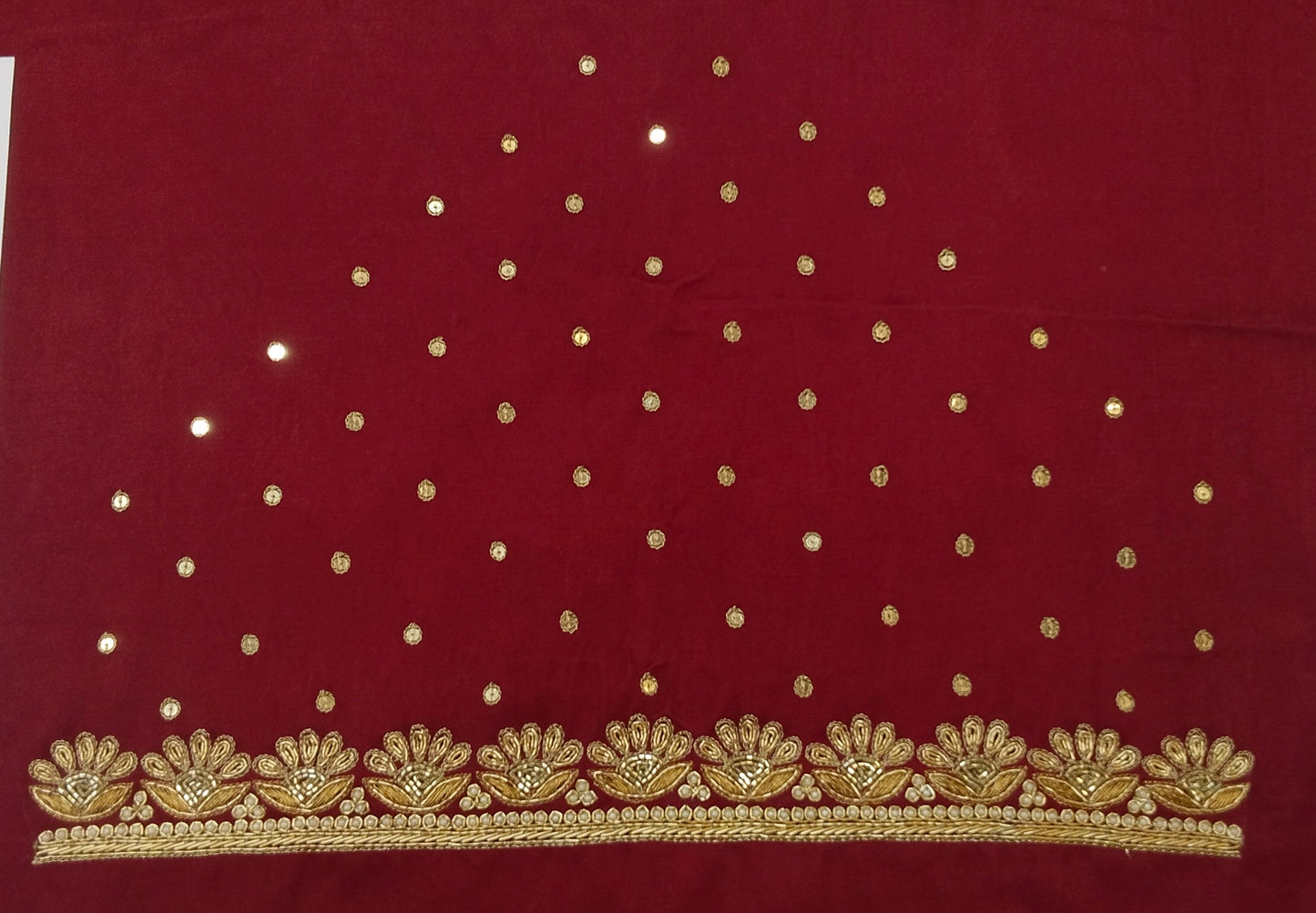 Glam Petal Elegance Blouse Piece